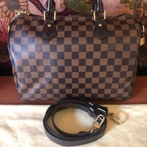 *SOLD* Damier Ebene Speedy B 30